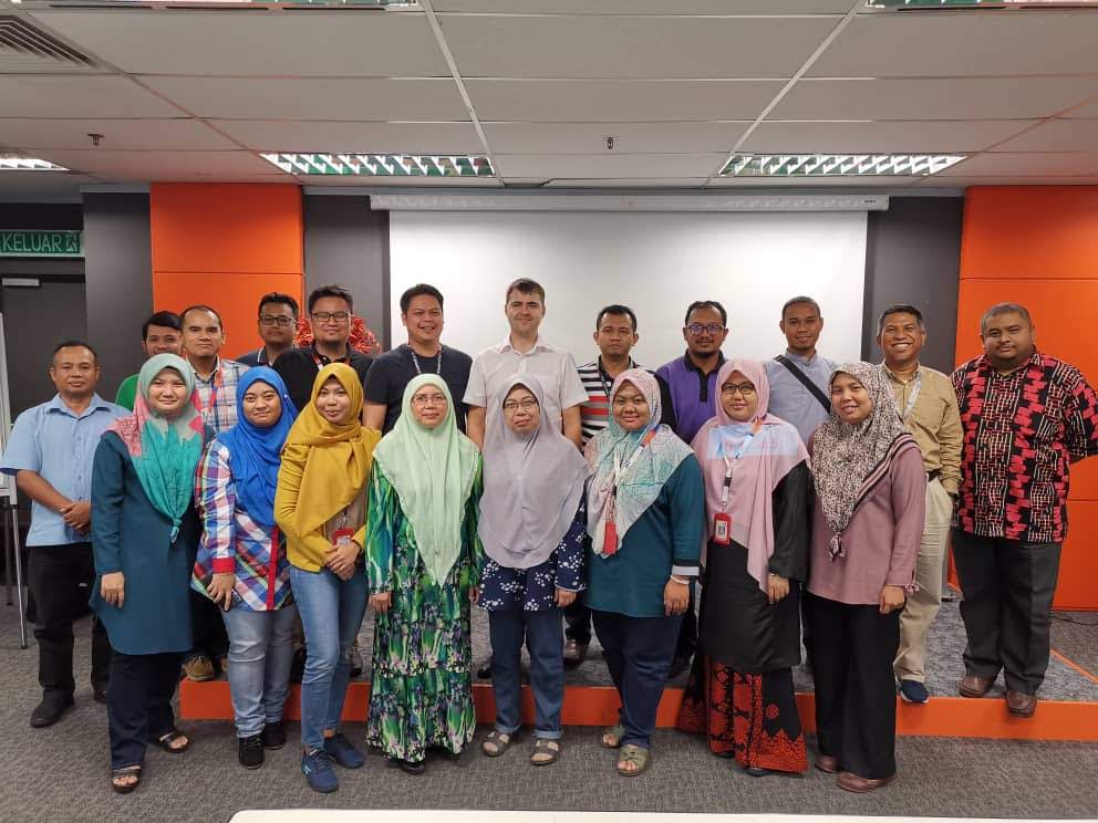 Telekom Malaysia data migration team