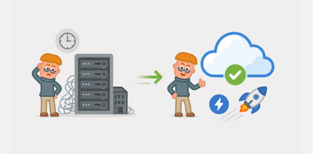 Cloud still wins on speed and simplicity